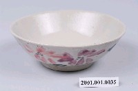 藏品(手繪粉紅釉花卉紋碗)的圖片