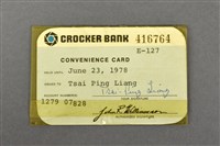藏品(英文卡片(Crocker Bank))的圖片