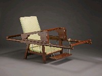 藏品(轎椅（木質轎身/塑料編織椅墊）)的圖片