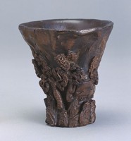 木刻杯藏品圖，第1張