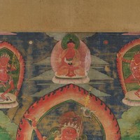 布地西藏佛像畫藏品圖，第2張