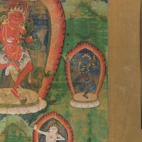 布地西藏佛像畫藏品圖，第6張