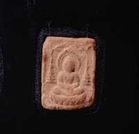 燒泥模印菩薩長壽佛藏品圖，第1張