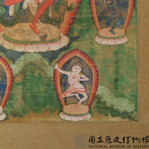 布地西藏佛像畫藏品圖，第7張
