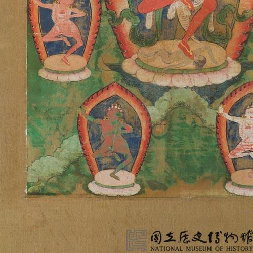 布地西藏佛像畫藏品圖，第8張