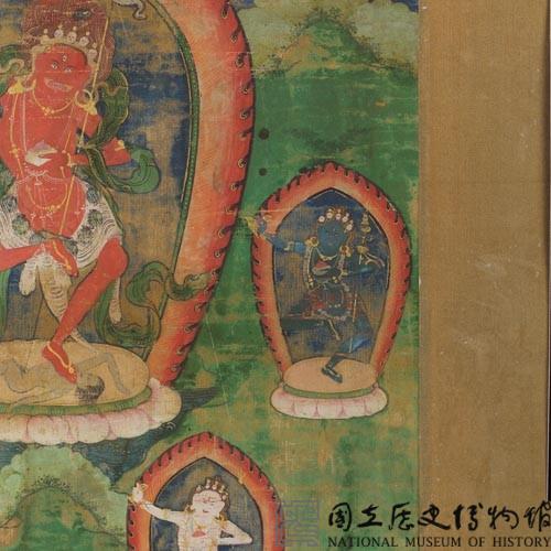 布地西藏佛像畫藏品圖，第6張