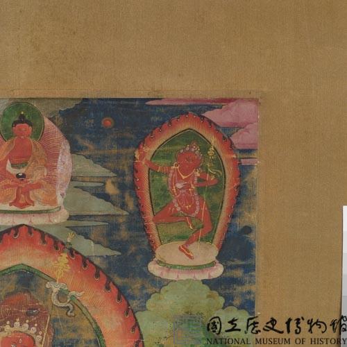 布地西藏佛像畫藏品圖，第3張