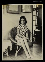 主要名稱：張漱菡在彰化家中留影（1958）圖檔，第1張，共1張