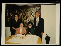 主要名稱：張漱菡與堂姐及作家合影（1991）圖檔，第1張，共1張