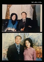 主要名稱：張漱菡與夫婿崔右明合影（1971）-1圖檔，第1張，共1張