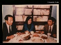 主要名稱：張漱菡於胡府用餐與友人合影（1970）圖檔，第1張，共1張