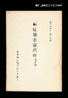 主要名稱：福建通志臺灣府 (第四冊)/叢書名(號)：臺灣文獻叢刊第84種圖檔，第1張，共1張