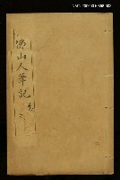 主要名稱：我佛山人筆記卷二圖檔，第1張，共1張