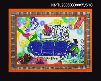 主要名稱：半臉的女兒插畫原稿圖檔，第5張，共10張