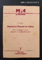 主要名稱：Deutsche Frauen in China：12 Plaudereien über deutsch-chinesische Ehen圖檔，第1張，共1張