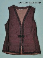 主要名稱：暗棗紅背心圖檔，第1張，共1張