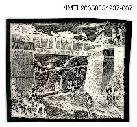 主要名稱：版画底稿  〈7〉圖檔，第1張，共1張