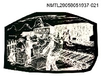 主要名稱：版画底稿  〈21〉圖檔，第1張，共1張