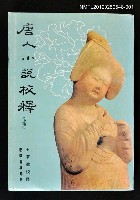 主要名稱：唐人小說校釋（上冊）圖檔，第1張，共1張