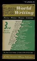 全集題名：NEW WORLD WRITING/主要名稱：THIRD MENTOR SELECTION圖檔，第1張，共1張
