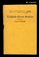 主要名稱：YIDDISH SHORT STORIES圖檔，第1張，共1張