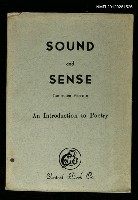 主要名稱：SOUND AND SENSE圖檔，第1張，共1張