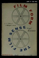 主要名稱：FILM FORM：THE FILM SENSE圖檔，第1張，共1張