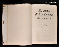 主要名稱：MASTERPIECES OF WORLD LITERATURE IN DIGEST FORM圖檔，第2張，共2張
