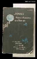 主要名稱：ARISTOTLE’S THEORY OF POETRY AND FINE ART圖檔，第1張，共1張