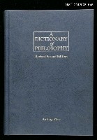 主要名稱：A DICTIONARY OF PILOSOPHY- REVISED SECOND EDITION圖檔，第1張，共1張