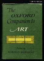 主要名稱：THE OXFORD COMPANION TO ART圖檔，第1張，共1張