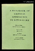 主要名稱：A HANDBOOK OF CRITICAL APPROACHES TO LITERATURE圖檔，第1張，共1張