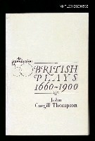 主要名稱：AN INTRODUCTION TO 50 BRITISH PLAYS 1660~1900圖檔，第1張，共1張
