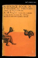 主要名稱：A SOURCE BOOK IN THEATRICAL HISTORY圖檔，第1張，共1張