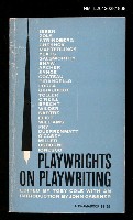 主要名稱：PLAYWRIGHTS ON PLAYWRITING圖檔，第1張，共1張