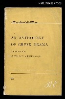 主要名稱：AN ANTHOLOGY OF GREEK DRAMA圖檔，第1張，共1張