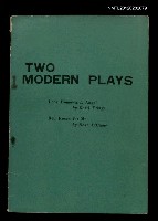 主要名稱：TWO MODERN PLAYS圖檔，第1張，共1張