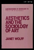 主要名稱：AESTHETICS AND THE SOCIOLOGY OF ART圖檔，第1張，共1張