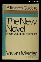 主要名稱：A READER'S GUIDE TO THE NEW NOVEL圖檔，第1張，共1張