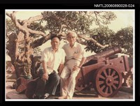 主要名稱：段彩華與朱西甯合影(影本)圖檔，第1張，共2張