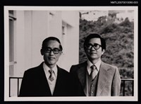 主要名稱：王憲陽與友人合照（翻拍照）圖檔，第1張，共1張