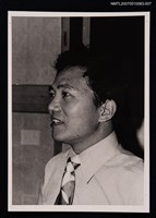 主要名稱：楚戈獨照（側影，半身照）（翻拍照）圖檔，第1張，共1張