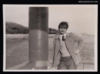 主要名稱：羅門獨照（湖邊渟亭）（翻拍照）圖檔，第1張，共1張