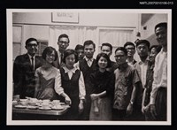 主要名稱：蓉子、羅門等合照（翻拍照）圖檔，第1張，共1張