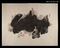 主要名稱：張默水墨畫（無題字/1987-05）圖檔，第1張，共1張