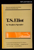 主要名稱：T.S.ELIOT圖檔，第1張，共1張