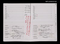 主要名稱：《漢英對照唐詩三百首》目次影本拆頁校對稿圖檔，第1張，共1張