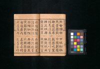 主要名稱：真草隸篆四體千字文圖檔，第22張，共47張