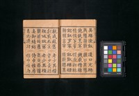 主要名稱：真草隸篆四體千字文圖檔，第37張，共47張