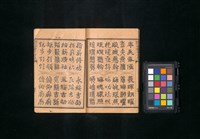 主要名稱：真草隸篆四體千字文圖檔，第43張，共47張
